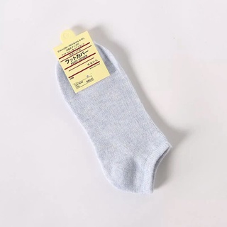 Tất nữ Cotton cổ ngắn basic *