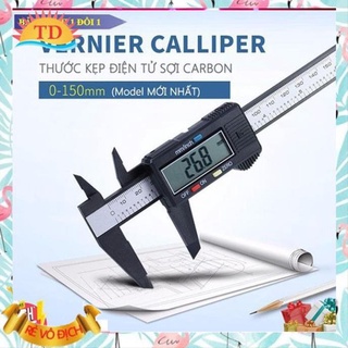 Thước kỹ thuật số đo được 15cm, Thước Đo Điện Tử Màn Hình Kĩ Thuật Số Digital Caliper 15cm