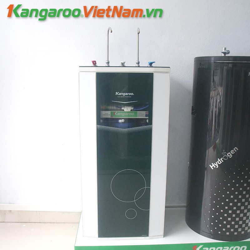 [ CHÍNH HÃNG] Máy lọc nước Kangaroo KG10A3 RO Nóng Lạnh - Gồm 10 cấp lọc - 2 vòi 3 chức năng - Công suất 10-12L/giờ