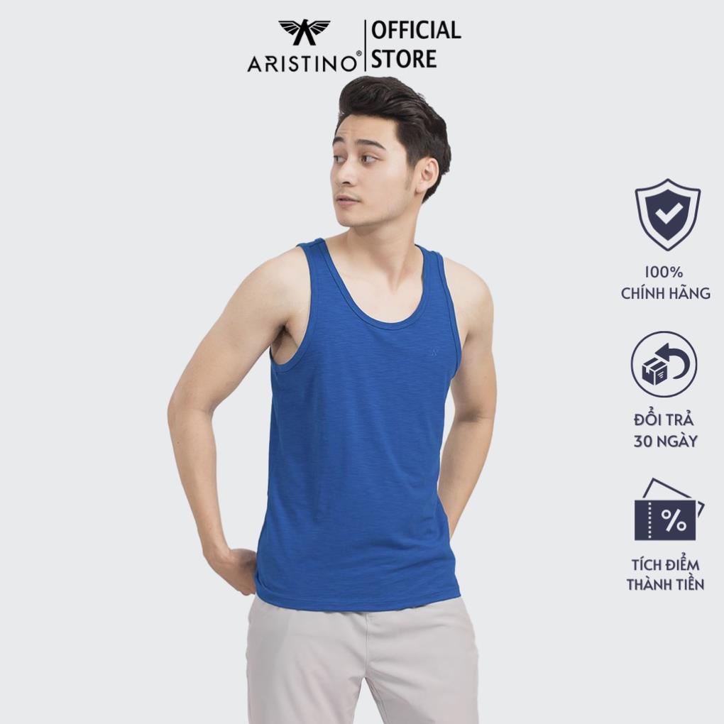 Áo tank top nam dáng suông nhẹ thoải mái Aristino - ATT009S9