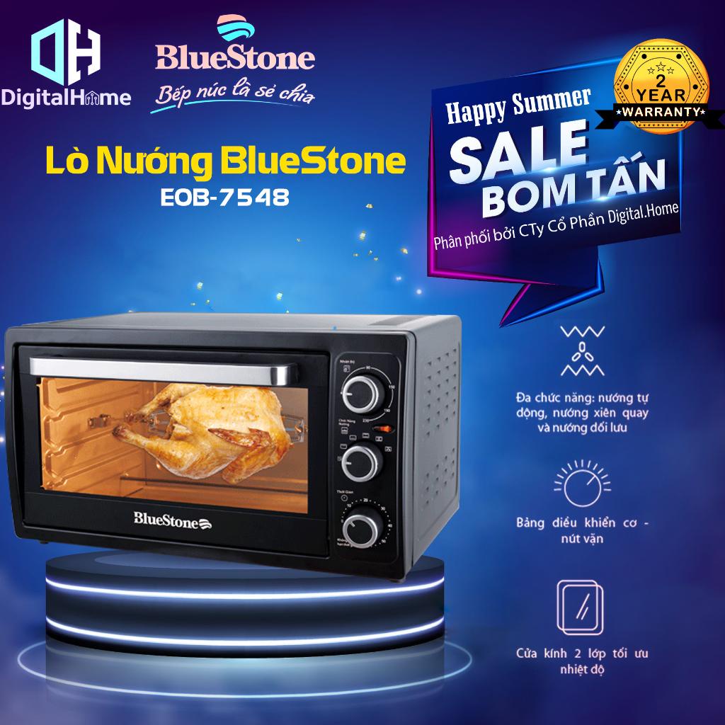Lò Nướng Bluestone EOB 7548 , Công Suất 2000W, Dung Tích 38 lít - Bảo hành chính hãng 2 năm