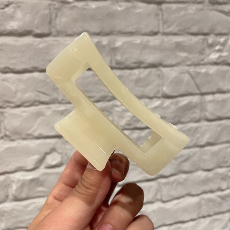 Kẹp Tóc Hình Cá Mập Cỡ Lớn Phong Cách Vintage Pháp