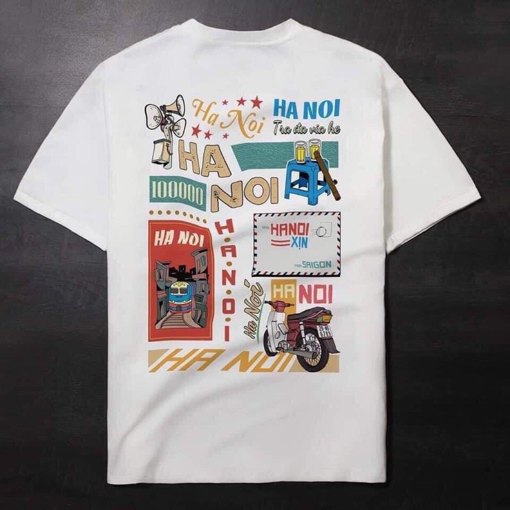 Áo Thun Tay Lỡ UNDER Hà Nội Áo Phông Cotton Nam Nữ Unisex - Oversize Form Rộng phong cách ulzzang | BigBuy360 - bigbuy360.vn