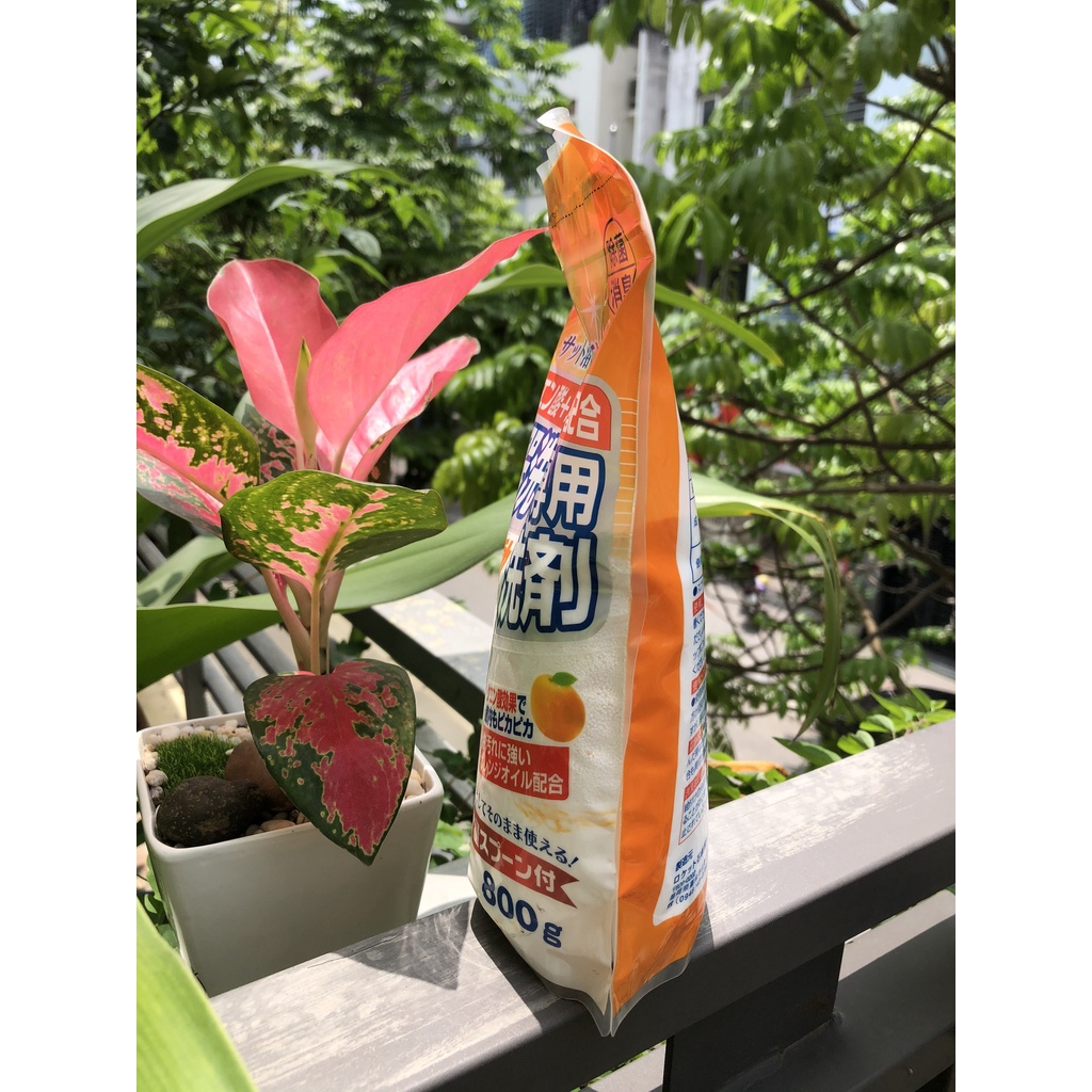 Bột rửa chén Rocket dùng cho máy rửa chén 800g chống khuẩn, khử mùi  Nội địa Nhật Bản