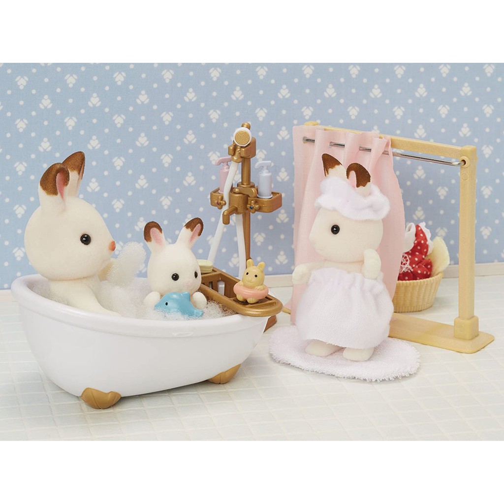 Sylvanian Families Bộ Bồn Tắm Bath Tub Set