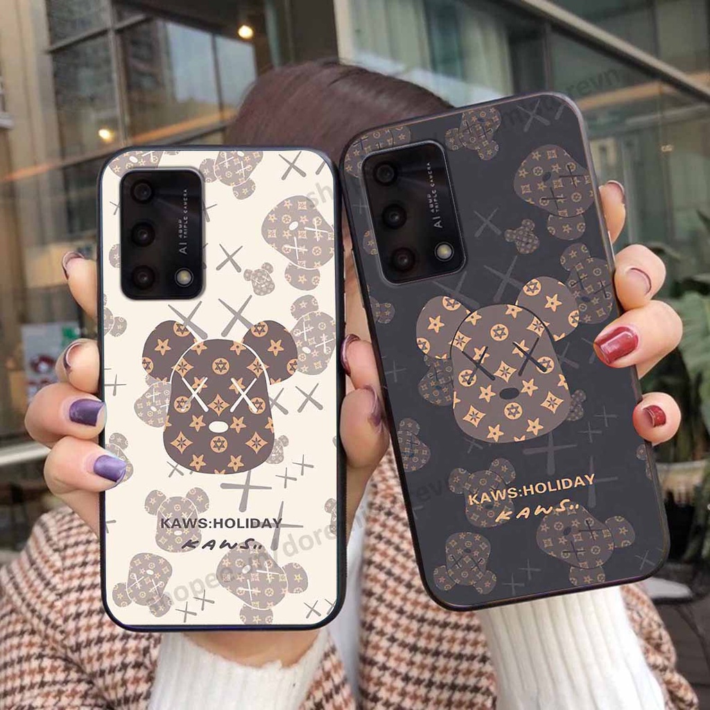 Ốp Oppo A74 / A94 / A95 thể thao, bear brick, ốp lưng dẻo thời trang bền đẹp