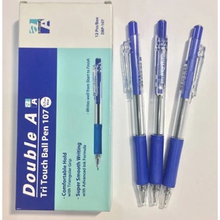 Hộp 12 cây bút bi double a tritouch 0,7mm