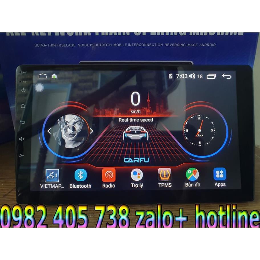 [Rẻ nhất] Màn hình Android VMN theo xe Ford Ranger XLS 2011 - 2015