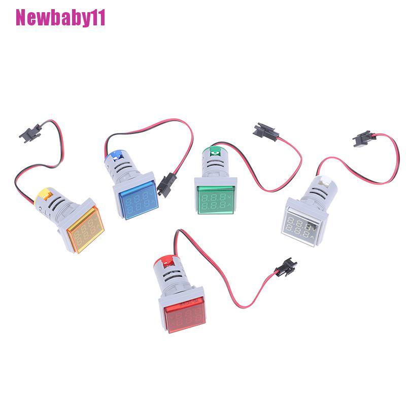 Vôn Kế Kỹ Thuật Số AC 60-500V Hiển Thị LED Kép