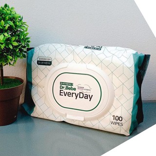 Khăn giấy tẩy trang dr.bebe every day 100 miếng - hàn quốc