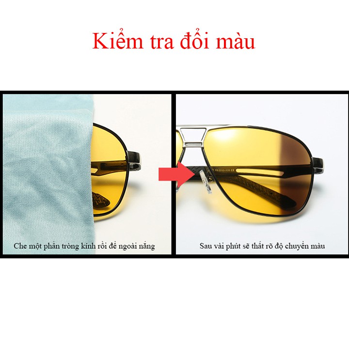 Mắt kính đổi màu đi ngày đêm A8521 | BigBuy360 - bigbuy360.vn