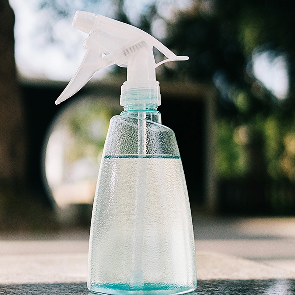 Bình xịt nước bằng nhựa PP trong suốt dung tích 500ml dùng cho gia đình / salon tóc