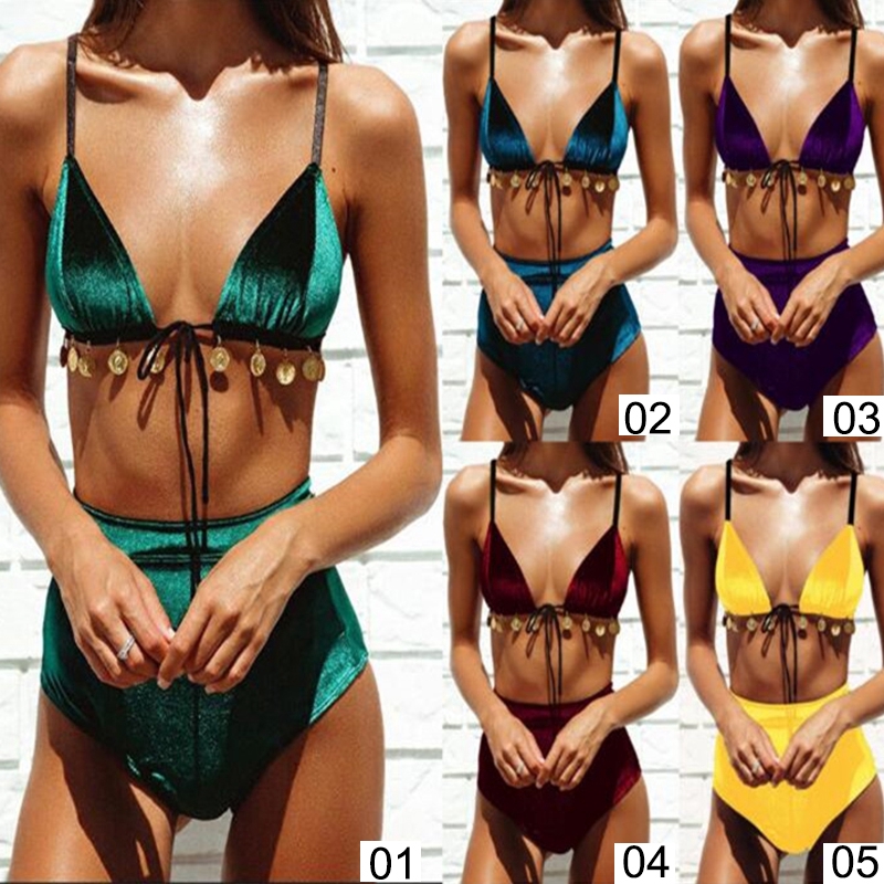 Bikini hoạ tiết in thời trang mùa hè cho phái nữ