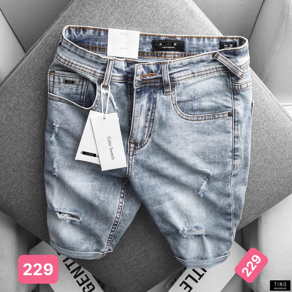 Quần Short Jean Nam Cao Cấp HD46 Nhiều Mẫu Mới | BigBuy360 - bigbuy360.vn