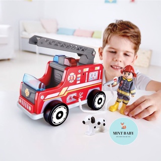 Đồ Chơi Xe Cứu Hỏa Bằng Gỗ HAPE E3024