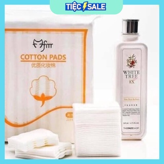 GÓI 222 BÔNG TẨY TRANG HÀN QUỐC 100% COTTON PADS