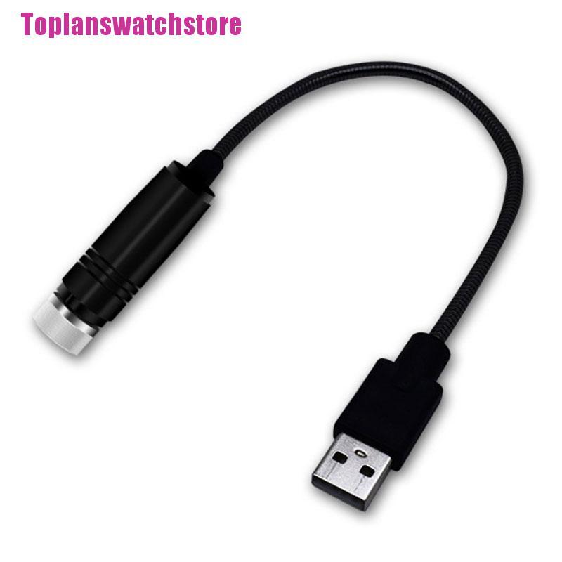 Đèn Led Chiếu Sao Cổng Usb Gắn Trần Xe Ô Tô