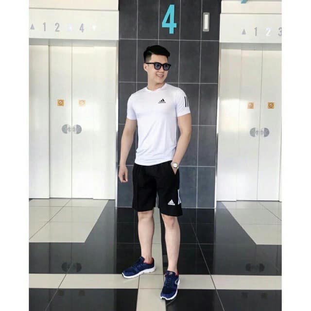 Bán sỉ Bộ đồ thể thao nam trơn cổ tròn | BigBuy360 - bigbuy360.vn