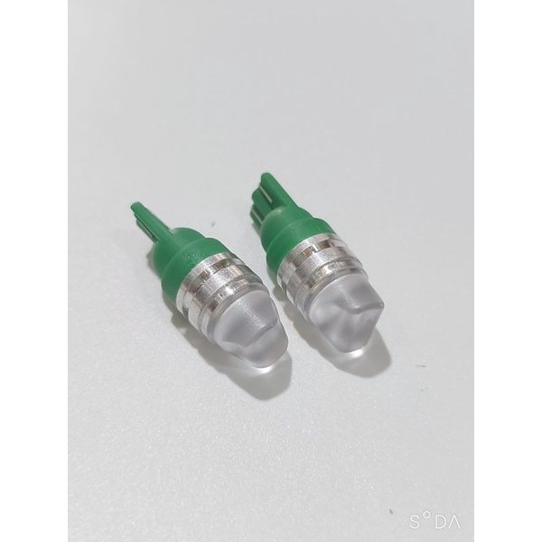 Cặp bóng Led chân gim T10 mẫu kẹo, bóng demi sương mù ánh sáng đẹp, bền bỉ