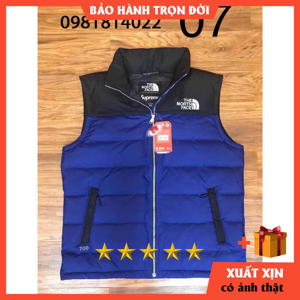 Áo khoác The North Face ghi lê Nam lông Vũ  BẢO HÀNH TRỌN ĐỜI