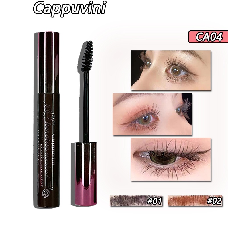 Mascara CAPPUVINI chống thấm nước lâu trôi 6.5g