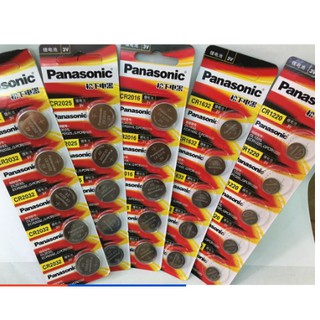 Vỉ 1 Viên Pin Panasonic CR2032 / CR2025 / CR2016  Pin 3V (sỉ,lẻ)