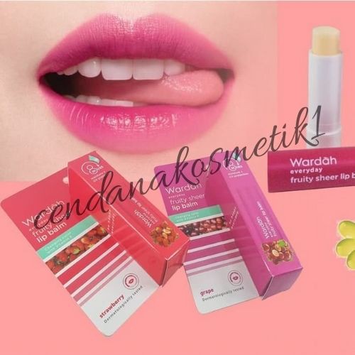 (Hàng Mới Về) Son Dưỡng Môi Wardah Everyday Hương Trái Cây