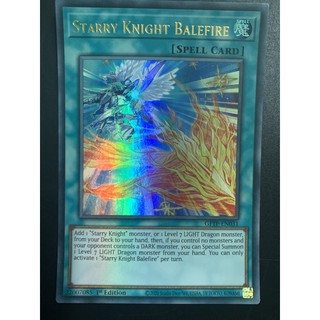 bài yugioh: starry knight balefire