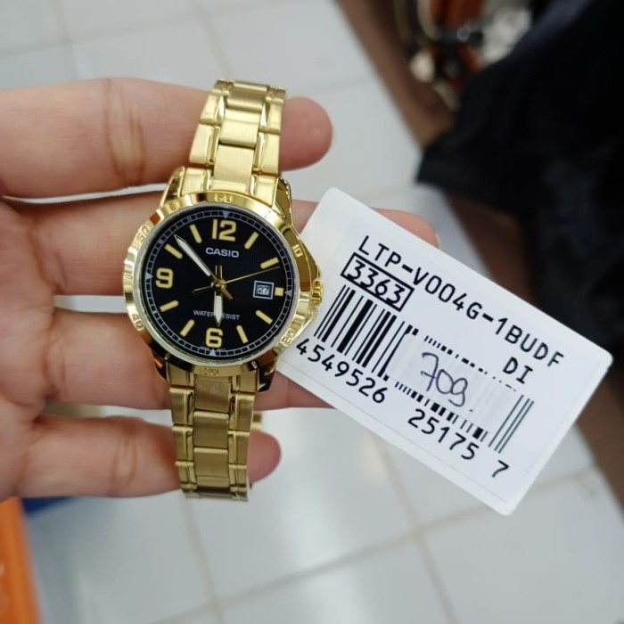 Đồng hồ nữ dây kim loại Casio Anh Khuê LTP-V004G-1BUDF