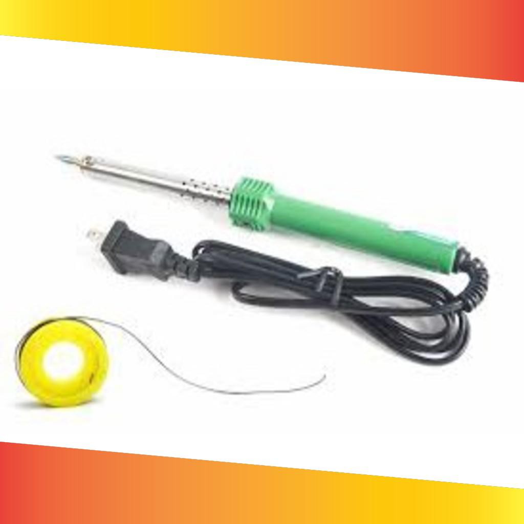 COMBO MỎ CHÌ HÀN 60W KÈM CUỘN CHÌ