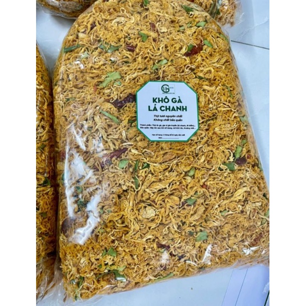 Khô gà lá chanh 300g , đồ ăn vặt shopmekun1 | BigBuy360 - bigbuy360.vn