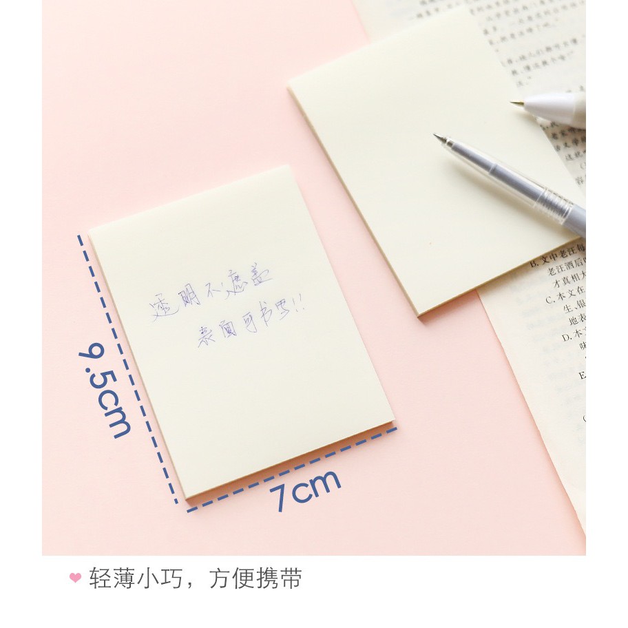 Giấy CAN mỏng dùng làm Journal, Penpal hoặc tập viết - Giấy Note Trong Suốt Nhiều kích thước - Ghi chú