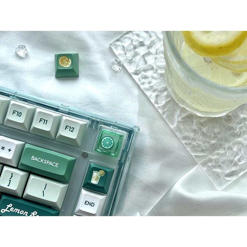 Nút Bàn Phím Cơ Ttc Kaihua Cherry Hoạt Hình Trái Cây / Chanh SKYLINE Bằng Nhựa Resin Cá Tính