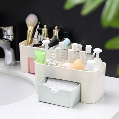 Hộp đựng mỹ phẩm kệ đựng đồ trang điểm có ngăn kéo