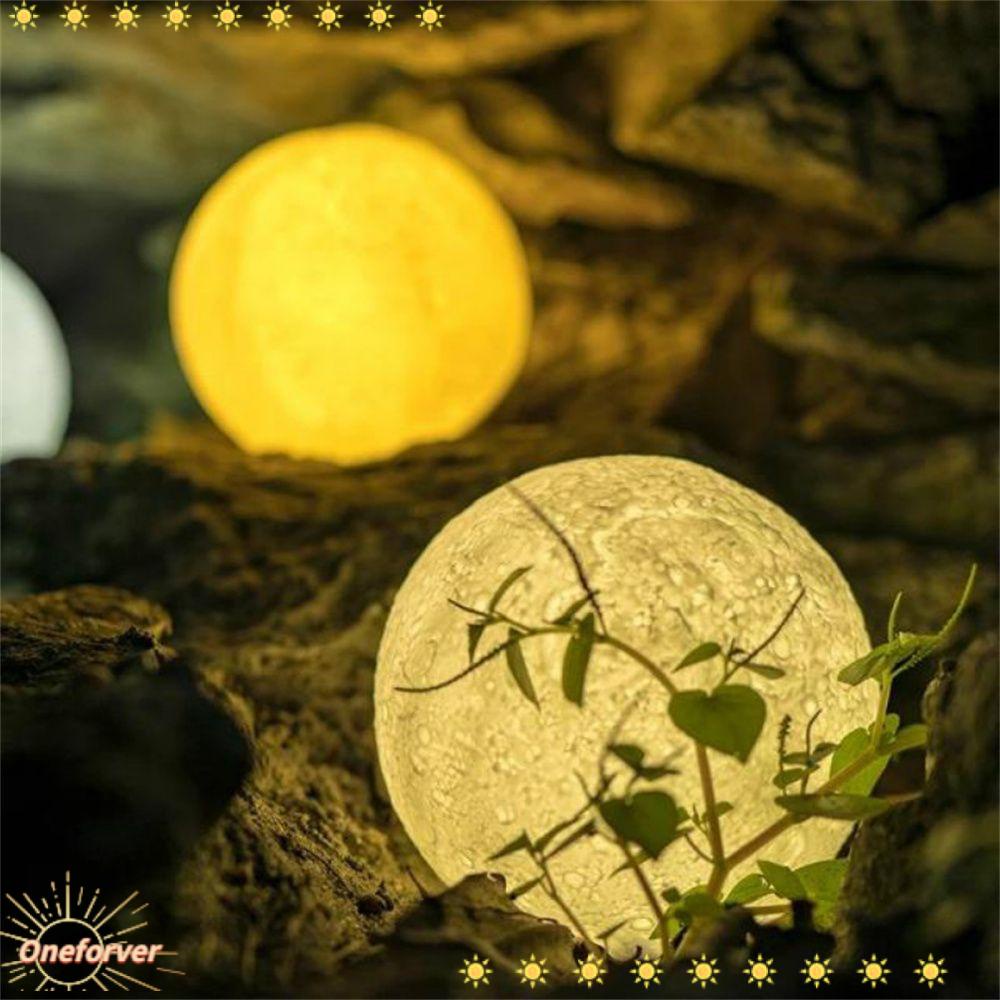 Đèn Ngủ Hình Mặt Trăng 8cm Độc Đáo Trang Trí Nhà Cửa