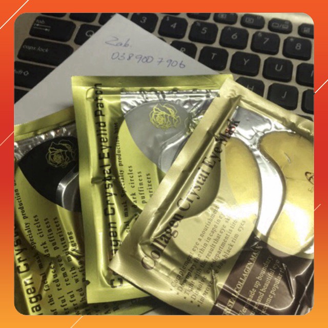 Mặt nạ mắt Collagen Crystal Eyelid Patch