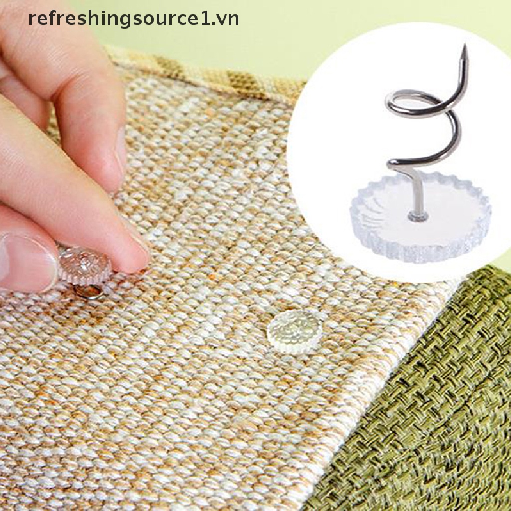 Set 20 đinh xoắn cố định tấm trải giường chống trượt tiện dụng cho gia đình 1m