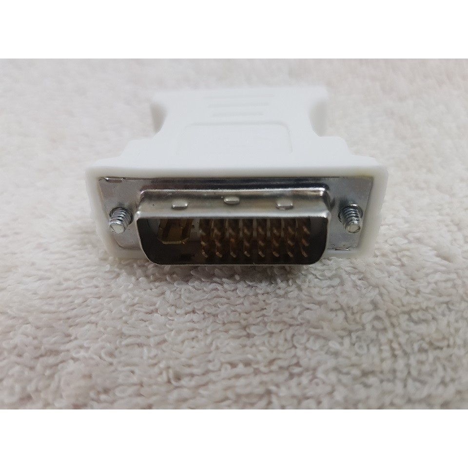 Đầu chuyển DVI sang VGA - Đầu chuyển DVI ra VGA sử dụng cho các thiết bị đời cũ