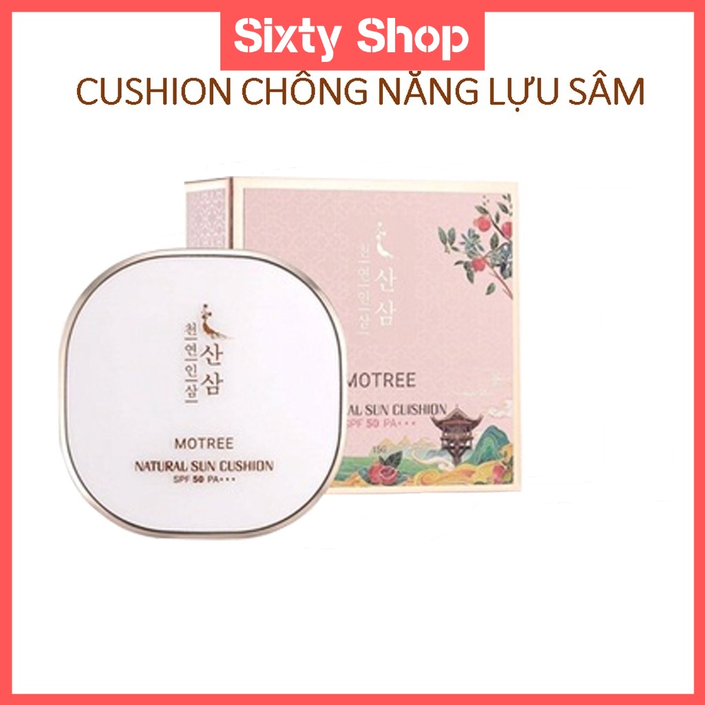 Phấn Phủ Cushion Chống Nắng Lựu Sâm Motree