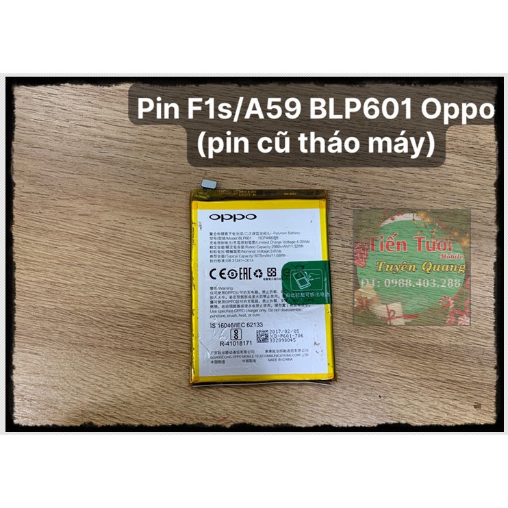 Pin F1s A59-BLP601 Oppo (Zin tháo máy)