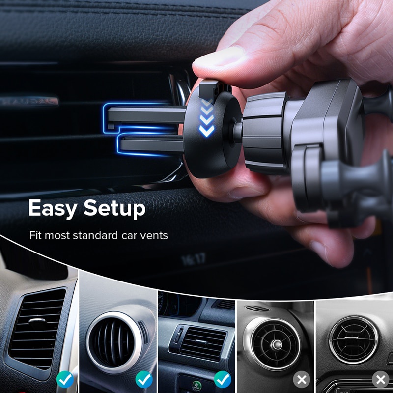 Giá Đỡ Điện Thoại Di Động / GPS Trọng Lực Mới Cho Xe Hơi