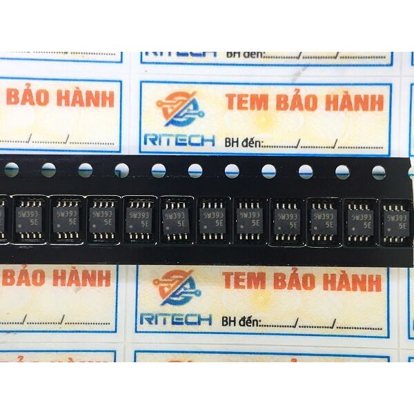 Combo 4 chiếc IC thuật toán 5W393 TSSOP8 4.4mm