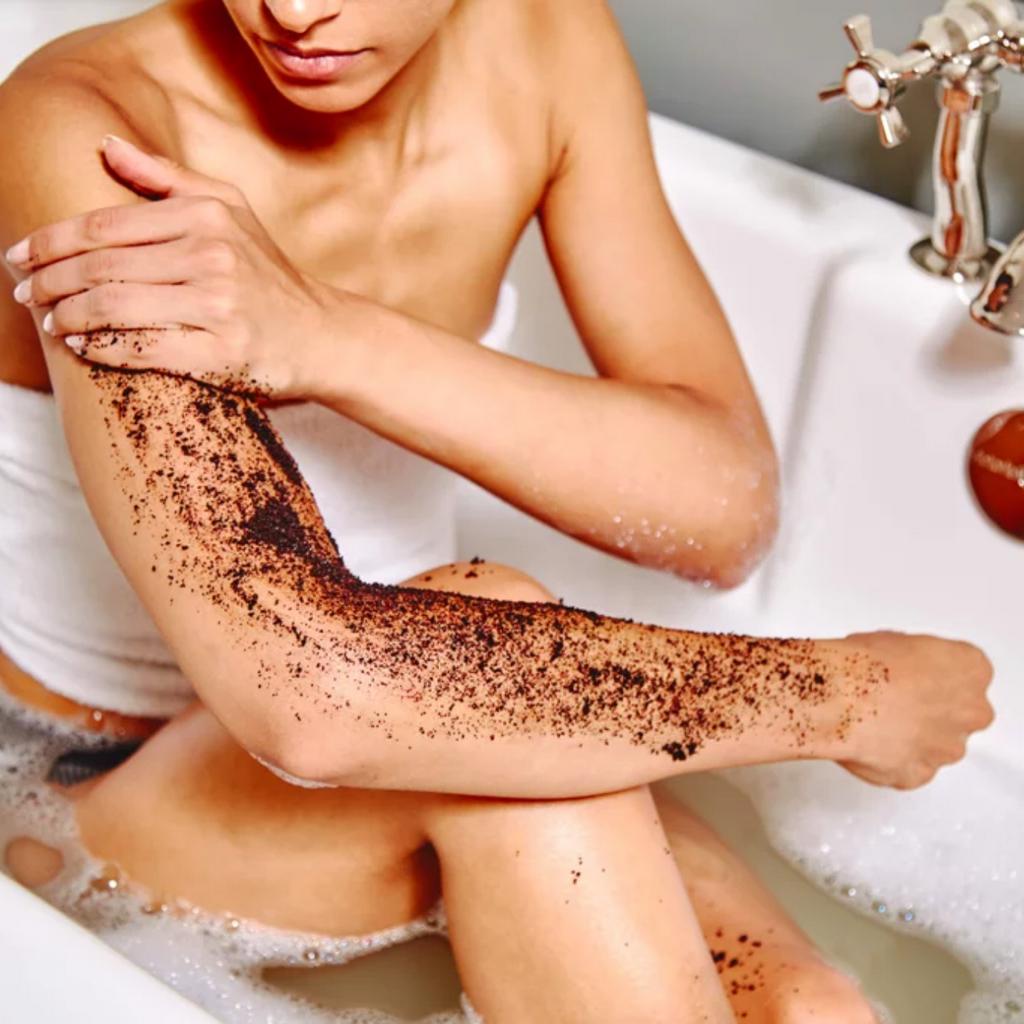 Tẩy Tế Bào Chết Body, Nách Từ Cà Phê Hữu Cơ, Muối Tắm Thiên Nhiên Giúp Trắng Da, Dưỡng Ẩm Và Làm Sáng Da