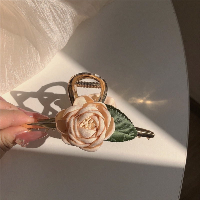 Kẹp Tóc Hình Cá Mập Cỡ Lớn 2022 Thời Trang Pháp Sang Trọng Dành Cho Nữ