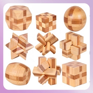 Fun wooden puzzle toys for kids and adults