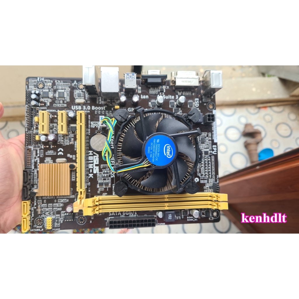 Main pc H81 hỗ trợ CPU socket 1150 một thời huy hoàng