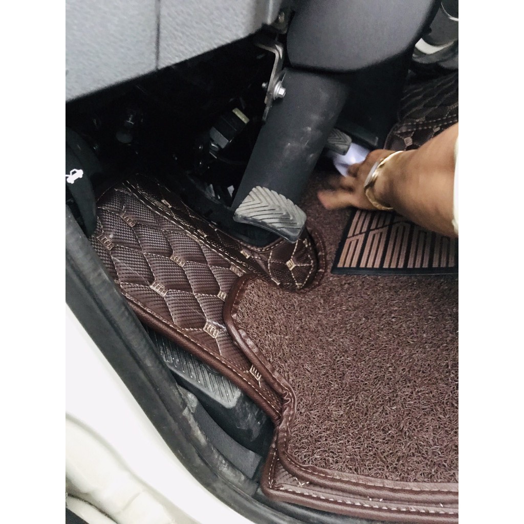 THẢM LÓT SÀN DA 6D CHO XE TẢI ISUZU 1.9 TẤN - ĐẸP MIỄN CHÊ