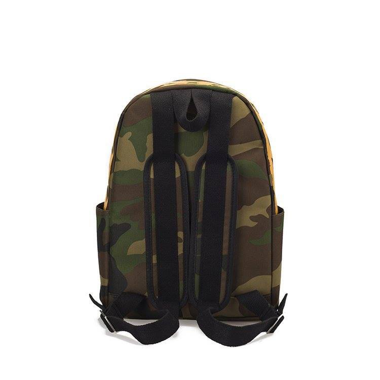 [Best Quality] Balo Off White, Off White Backpack chất liệu vải Canvas, 2 màu Đen, Camo BapeVN