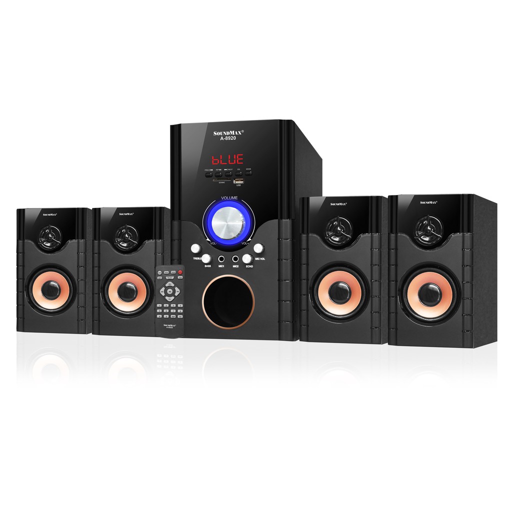 [Mã ELMS4 giảm 7% đơn 500K] Loa SoundMax Karaoke A8920 (4.1 - Bluetooth)