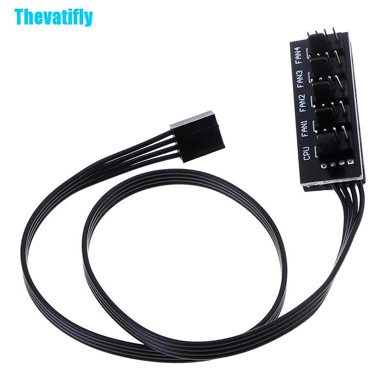 Dây Cáp Tản Nhiệt 40Cm 1 Sang 5 4-Pin Molex Tx4 Chất Lượng Cao